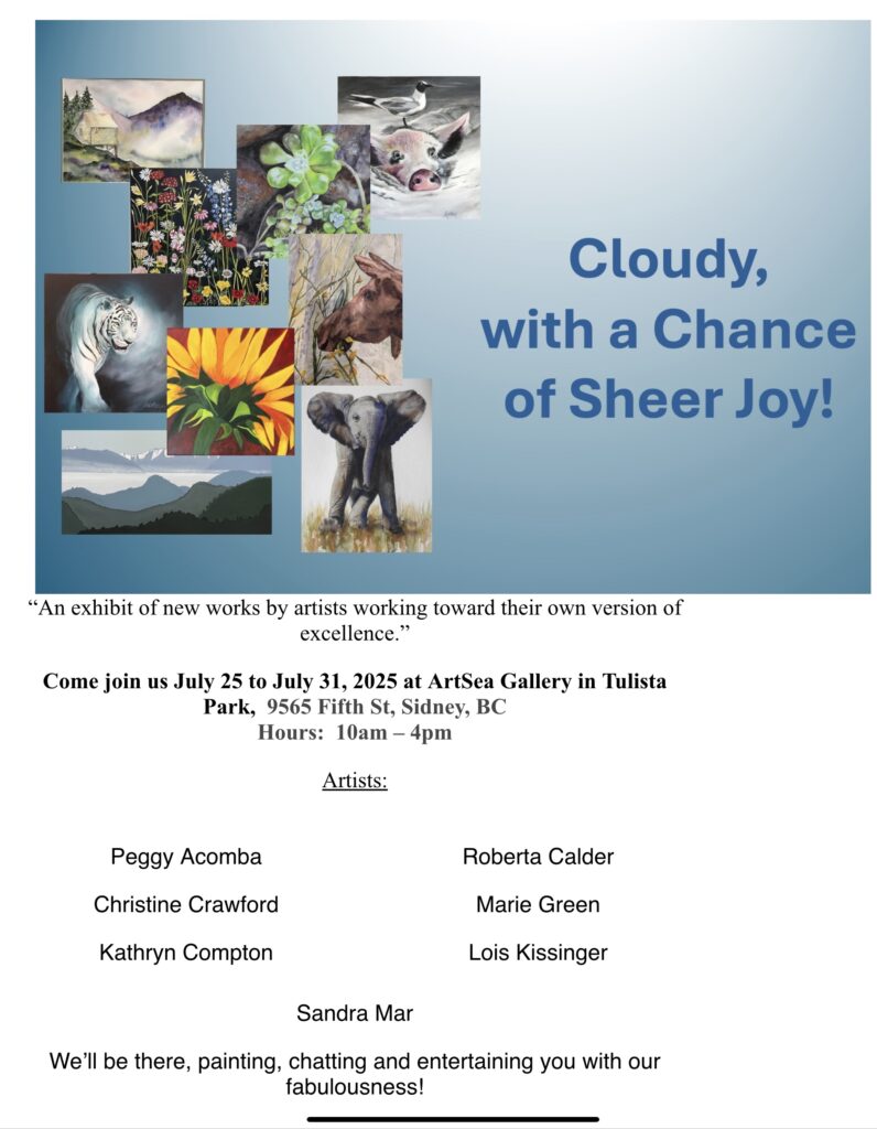 Cloudy with a Chance of Sheer Joy
