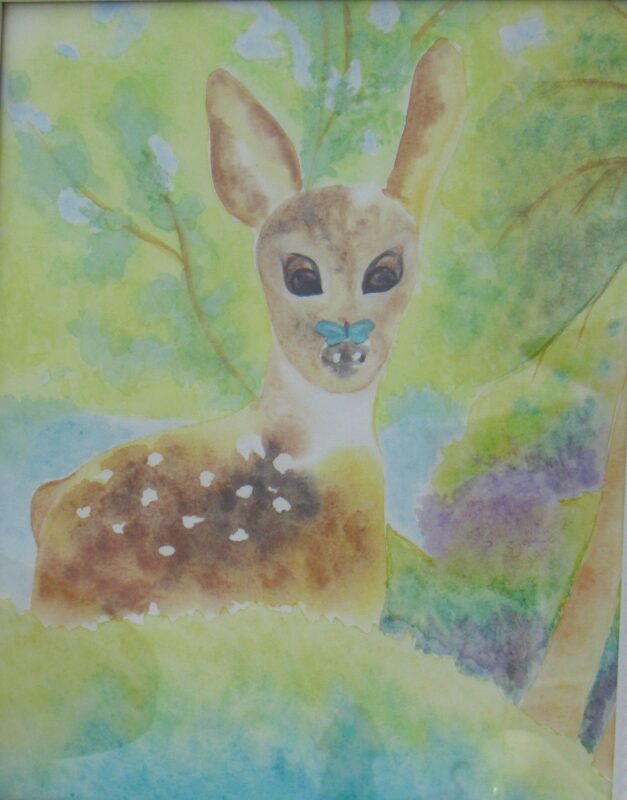 The fawn and the butterfly