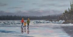 Reflections of Middle Beach 007 