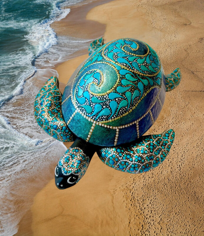 Large Honu arial view